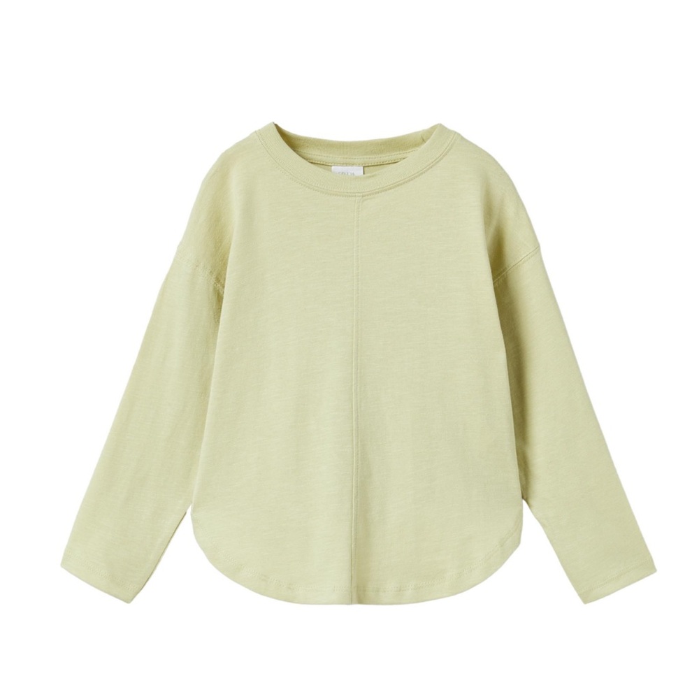 ZARA Kids Pale Green Long Sleeve Tee